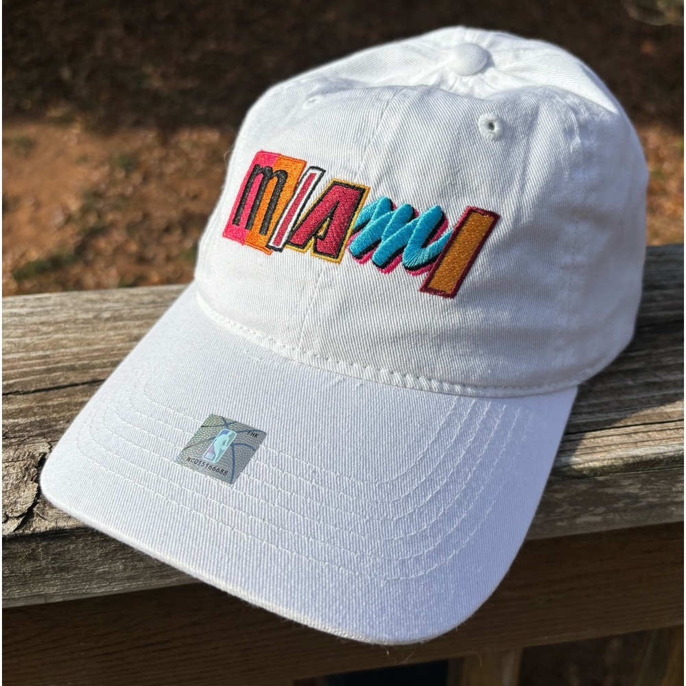 Miami Heat brand new hat!Representing Miami’s basketball team!